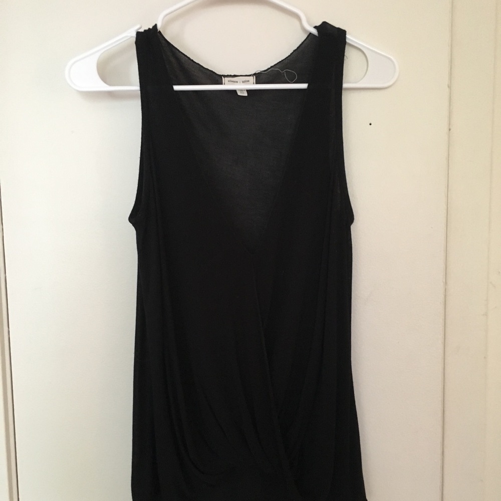 Black tank with low cut!!